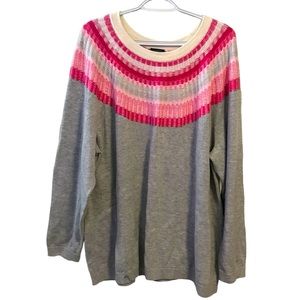 Talbots Crew Neck Sweater Size 3X